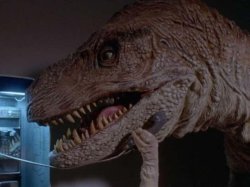 T-Rex on the Phone Meme Template