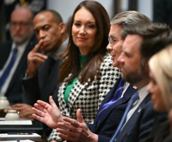 J.D. Vance Trump Cabinet meeting sycophant Meme Template