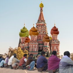 Russia Indian immigrants Meme Template