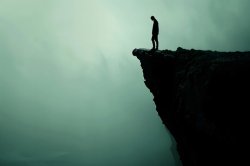 Man on the edge Meme Template