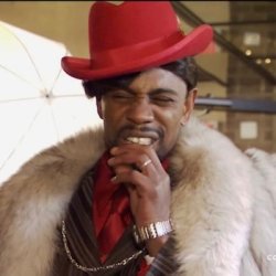 Silky Johnson Player Hater toothpick Meme Template