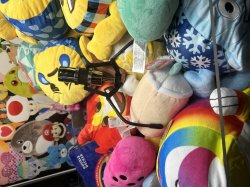 Claw Stuck in a pile of stuffed toys Meme Template