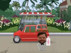 JD VANCE WITH BABY OIL IN THE CAR Meme Template