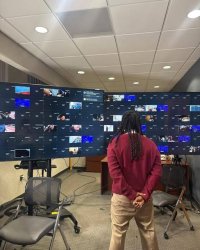 Kai Cenat monitor Meme Template