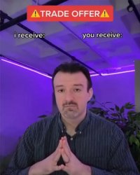 DSP Trade Offer Meme Template