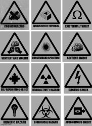 SCP Thaumiel Sing Warning Meme Template