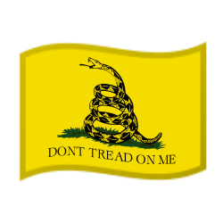 Gadsden Emoji flag Meme Template