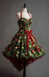 Beautiful Christmas Dress Meme Template