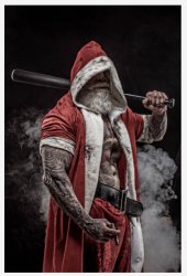 Bad Santa Meme Template