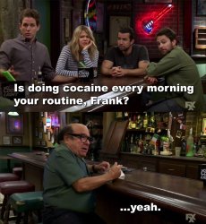 IASIP Frank morning coke Meme Template