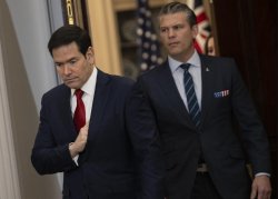 Rubio & Hegseth Meme Template