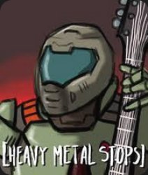 [heavy metal stops] Meme Template