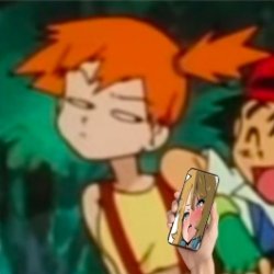Misty vs Cropped Por Meme Template