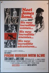 From Russia With Love (style A) - Original Movie Poster Meme Template