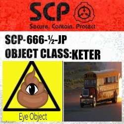 SCP-666-½-JP Meme Template
