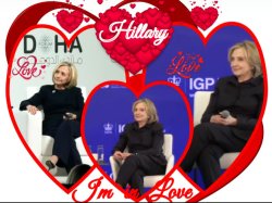 Hillary Clinton I'm in Love Meme Template