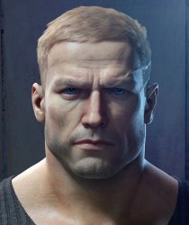 Blazkowicz Stare Meme Template