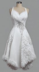 White Holiday Gown Meme Template