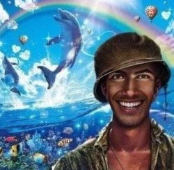 1000 yard happiness Meme Template