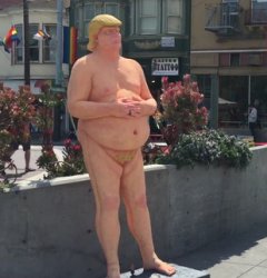 Naked Trump Meme Template