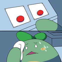 Qwest sprout 2 buttons Meme Template