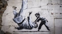 banksy Meme Template