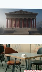 Greek temple I want, greek temple I can afford Meme Template