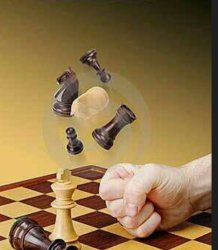 Chess game board rage Meme Template