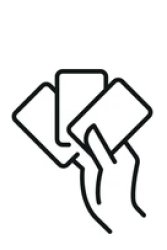 3 cards Meme Template