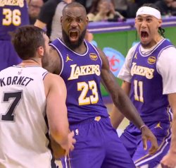 lebron yell Meme Template