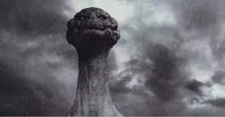 Mushroom cloud Godzilla Meme Template
