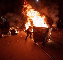 dumpster fire Meme Template