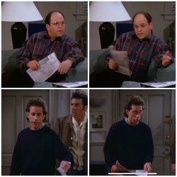 Seinfeld: I wish there were pig-men Meme Template