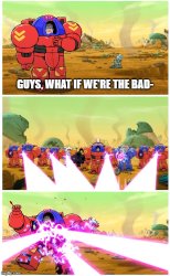 Space King Bad Guys Meme Template