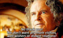 Well wishers Bilbo Meme Template