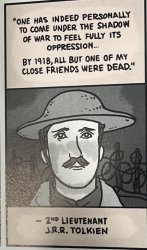 Tolkien WW1 Meme Template