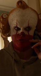 Pennywise in a Hoodie Meme Template