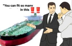 You can fit so many X in this ship Meme Template