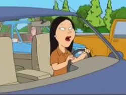 Family Guy Cut Across Lane Meme Template