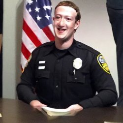 Facebook police Meme Template