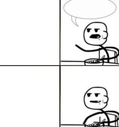 He never balled Meme Template