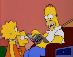 Simpsons Bible Meme Template