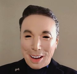 Lifelike Elon Musk Mask Meme Template