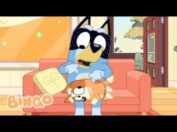 Bluey government Meme Template