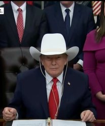 Trump Cowboy Meme Template