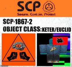 SCP-1867-2 De sing Meme Template