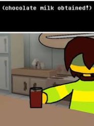Kris chocolate milk Meme Template