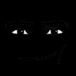 Roblox face Meme Template