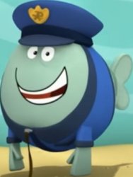 officer Mr Grumpfish Meme Template