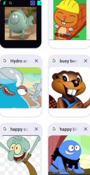 Happy characters Meme Template